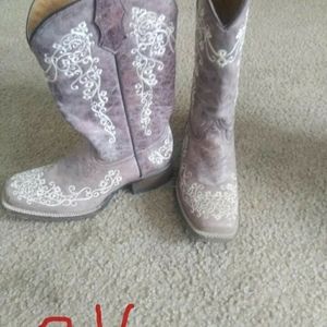 2 pairs of Corral teen embroidered boots $90each